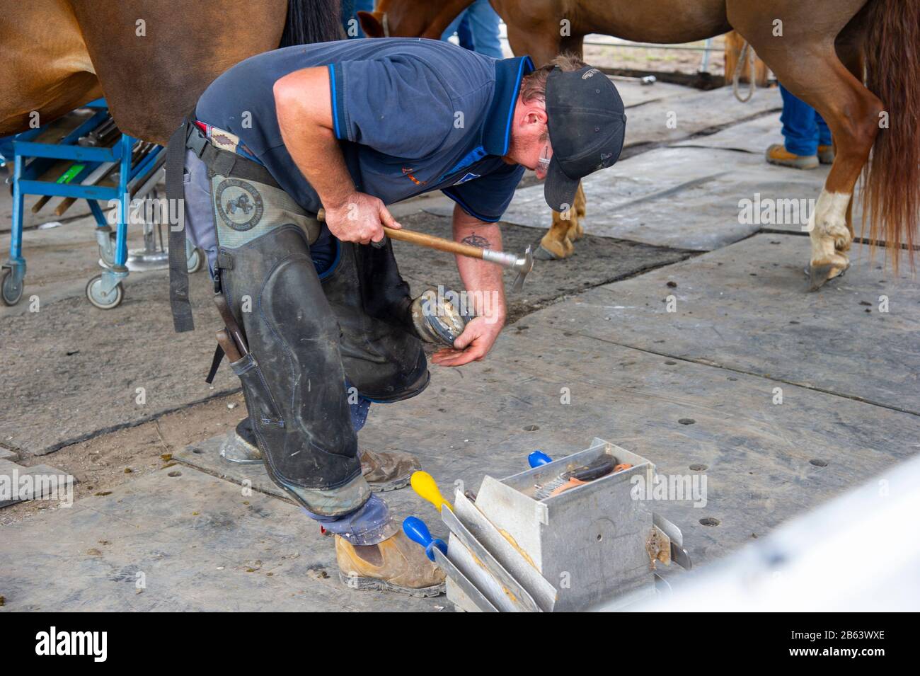 Blacksmiths and farriers hires stock photography and images Alamy