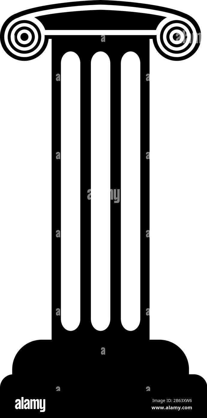 Pillar graphic design template vector isolated Stock Vector Image & Art