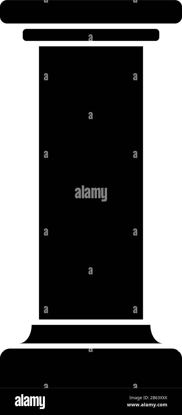 Pillar graphic design template vector isolated Stock Vector Image & Art