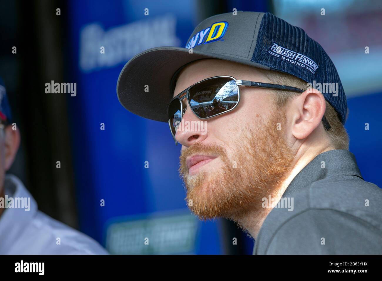 Avondale, Arizona, USA. 8th Mar, 2020. Roush Fenway meets and greets with fans and guest for the FanShield 500 at Phoenix Raceway in Avondale, Arizona. (Credit Image: © Logan Arce/ASP) Stock Photo