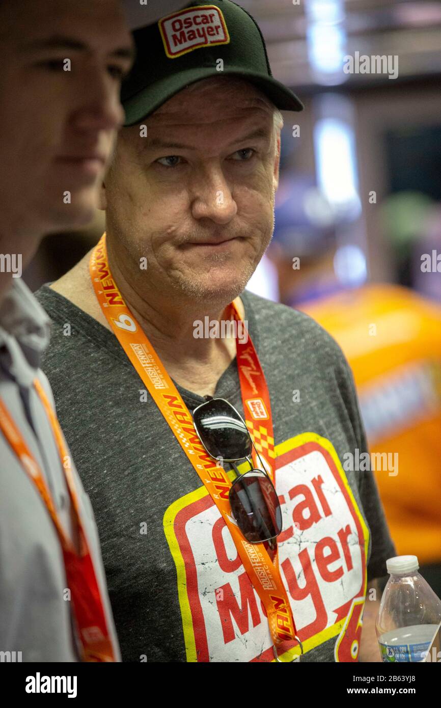 Avondale, Arizona, USA. 8th Mar, 2020. Roush Fenway meets and greets with fans and guest for the FanShield 500 at Phoenix Raceway in Avondale, Arizona. (Credit Image: © Logan Arce/ASP) Stock Photo