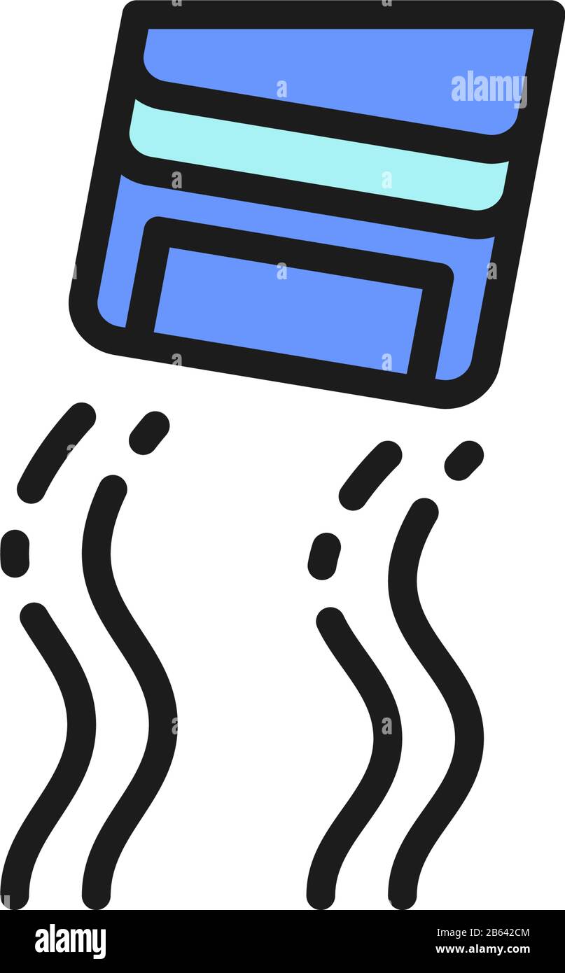 Car skidding, drifting, skid flat color line icon Stock Vector Image ...