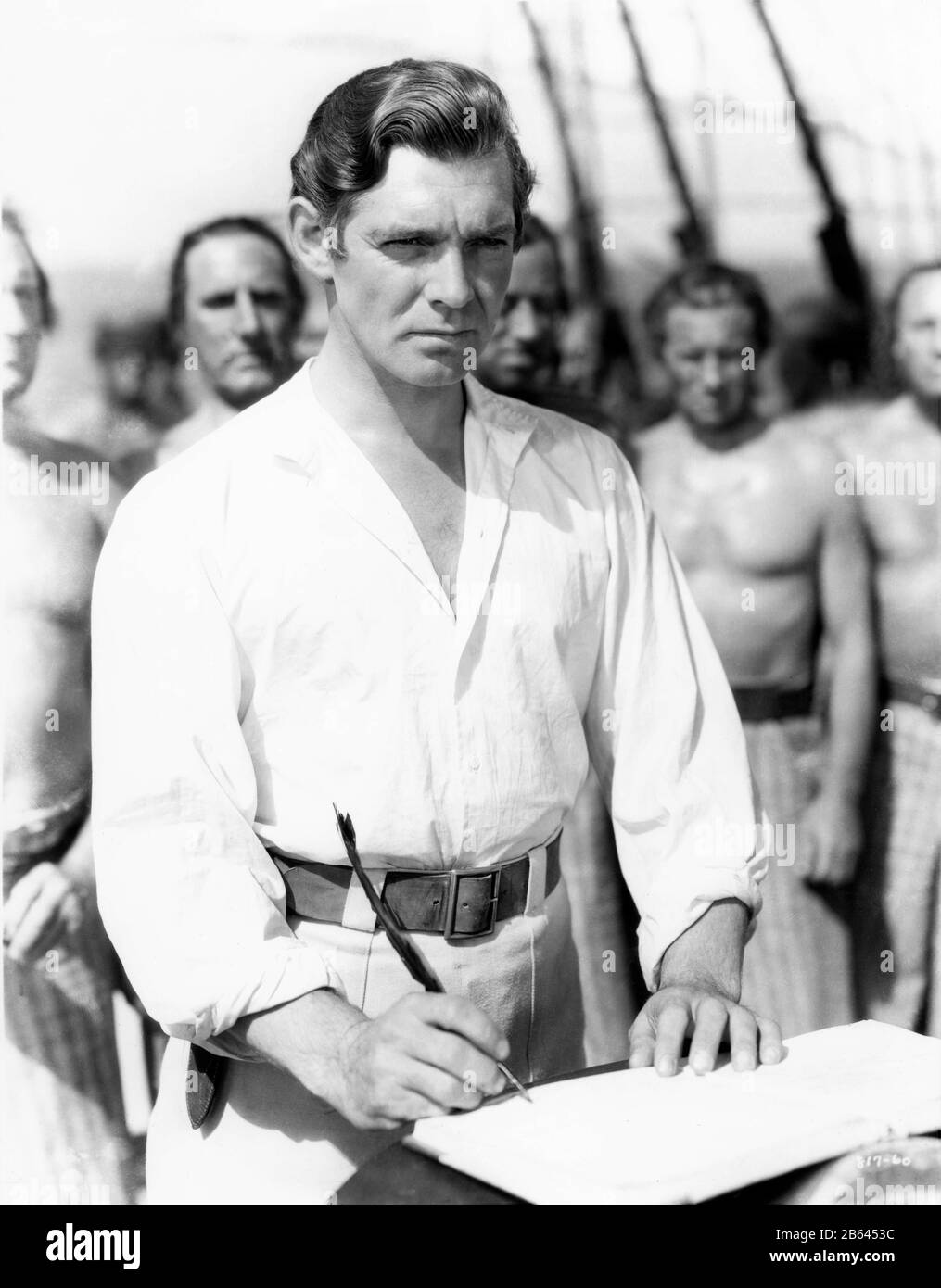 Mutiny on the bounty 1935 clark gable hires stock photography and