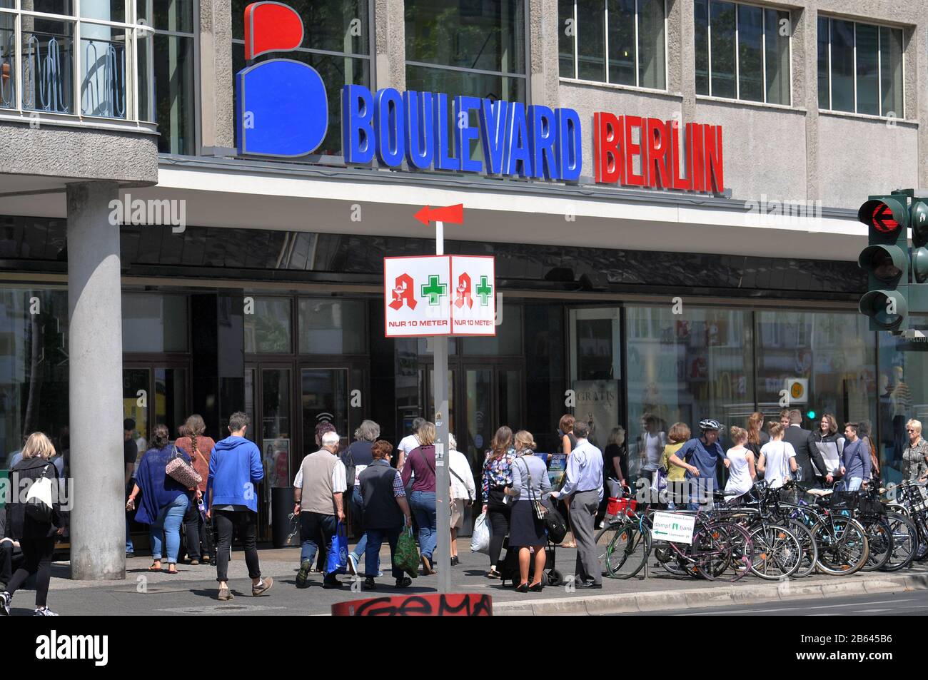 Einkaufszentrum ´Boulevard Berlin´, Schlossstrasse, Steglitz, Berlin, Deutschland Stock Photo