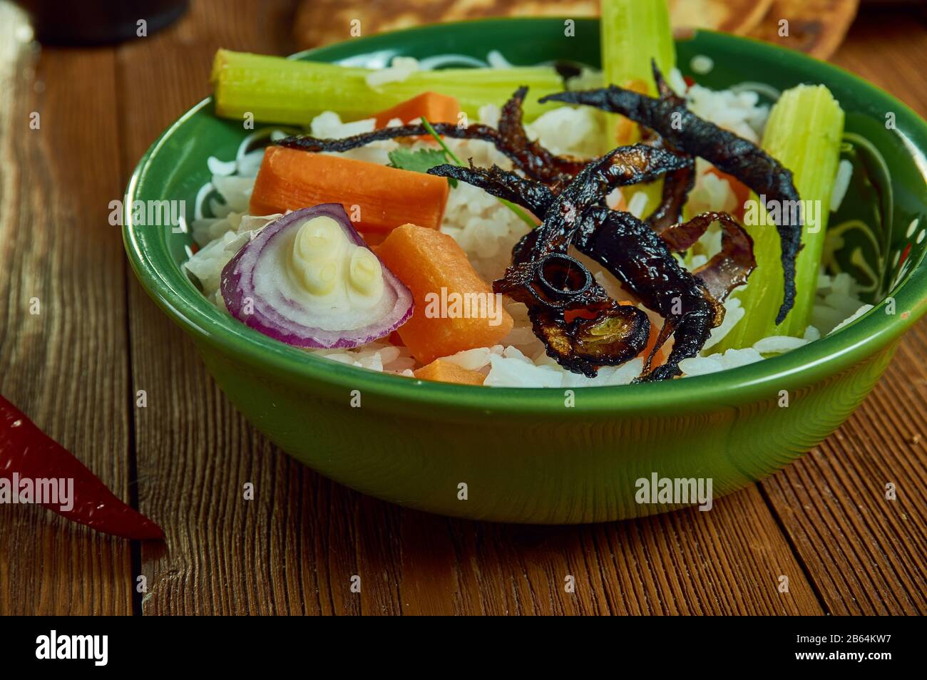 Awadhi Style Tahari, vegetable rice pulao, Awadhi cuisine, Traditional