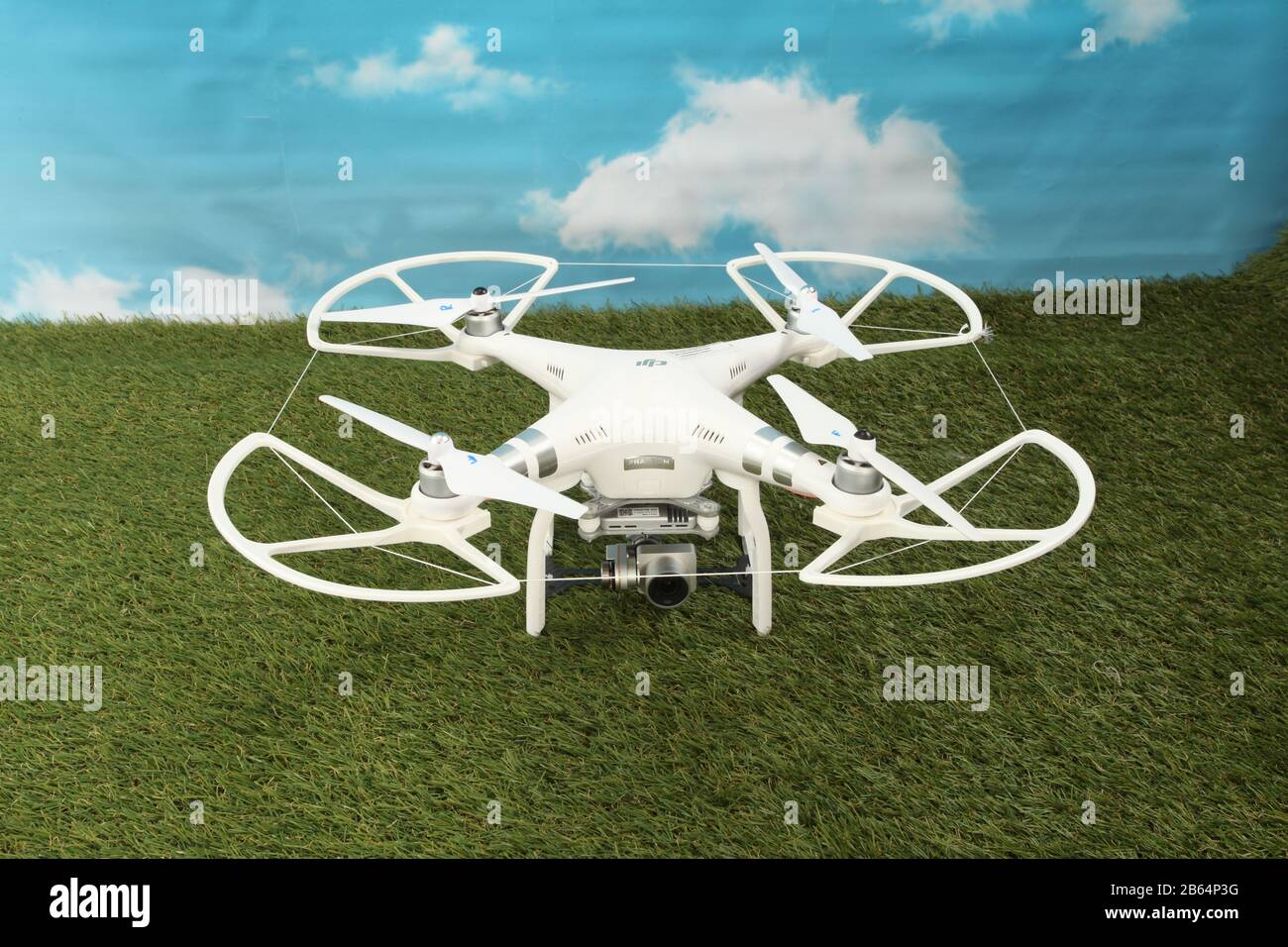 Drone diorama Stock Photo