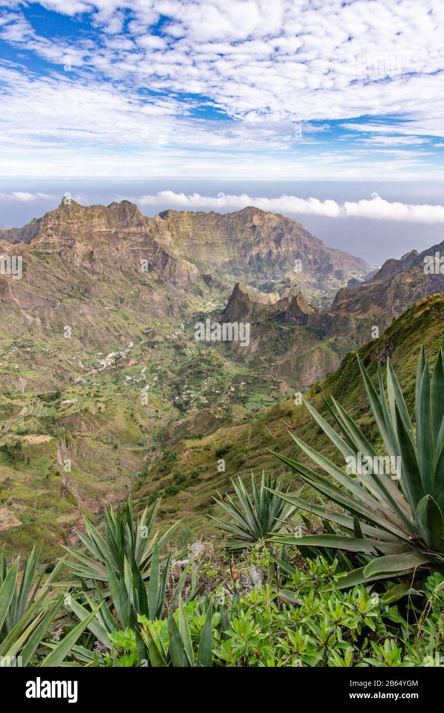 Mountains on santo antao island hi-res stock photography and images - Alamy