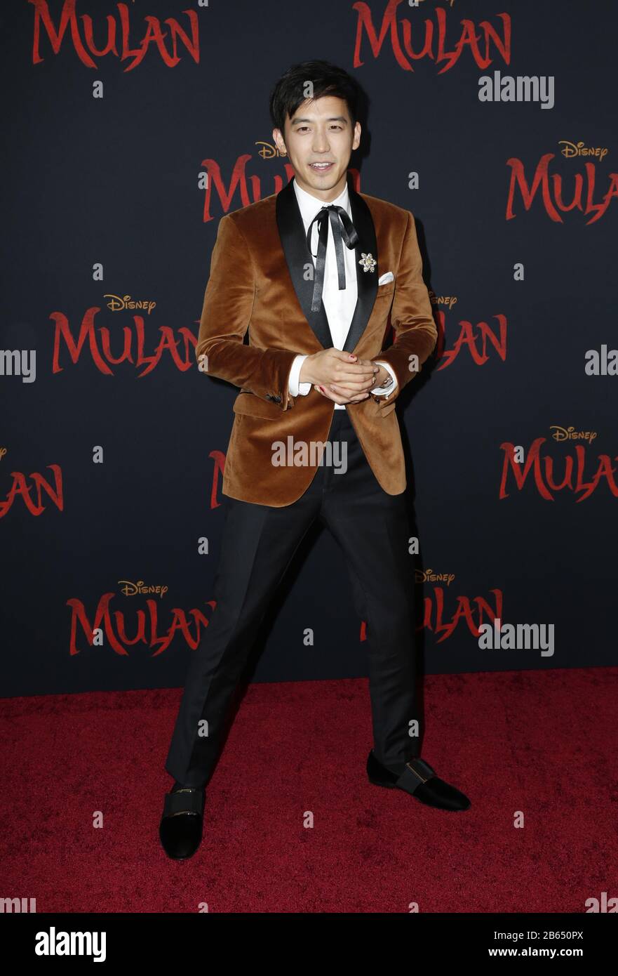 Hollywood, Ca. 9th Mar, 2020. Jimmy Wong, at Premiere Of Disney's 'Mulan' at The Dolby Theatre in Hollywood California on March 9, 2020. Credit: Faye Sadou/Media Punch/Alamy Live News Stock Photo