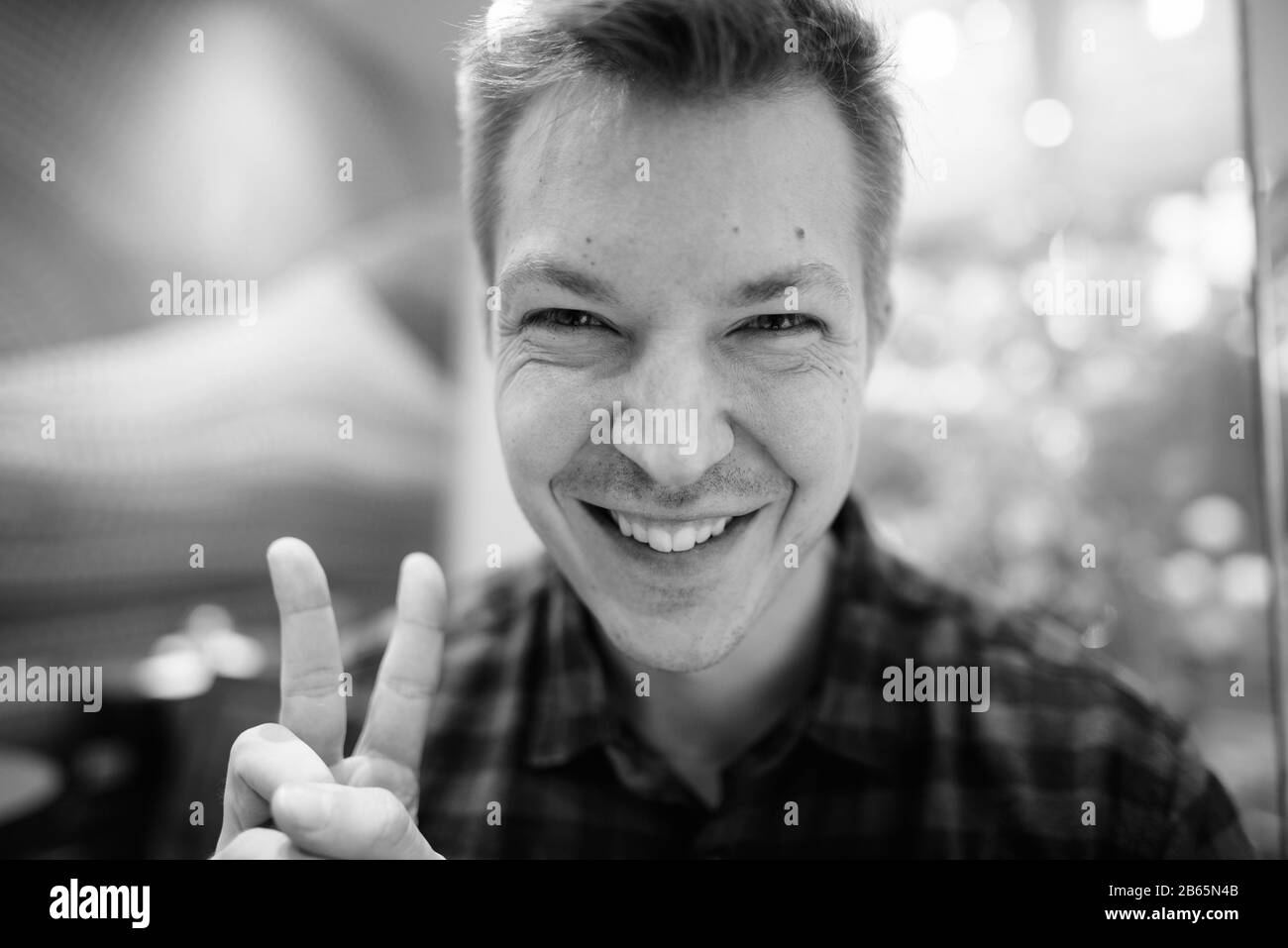 Posing for tourist Black and White Stock Photos & Images - Alamy