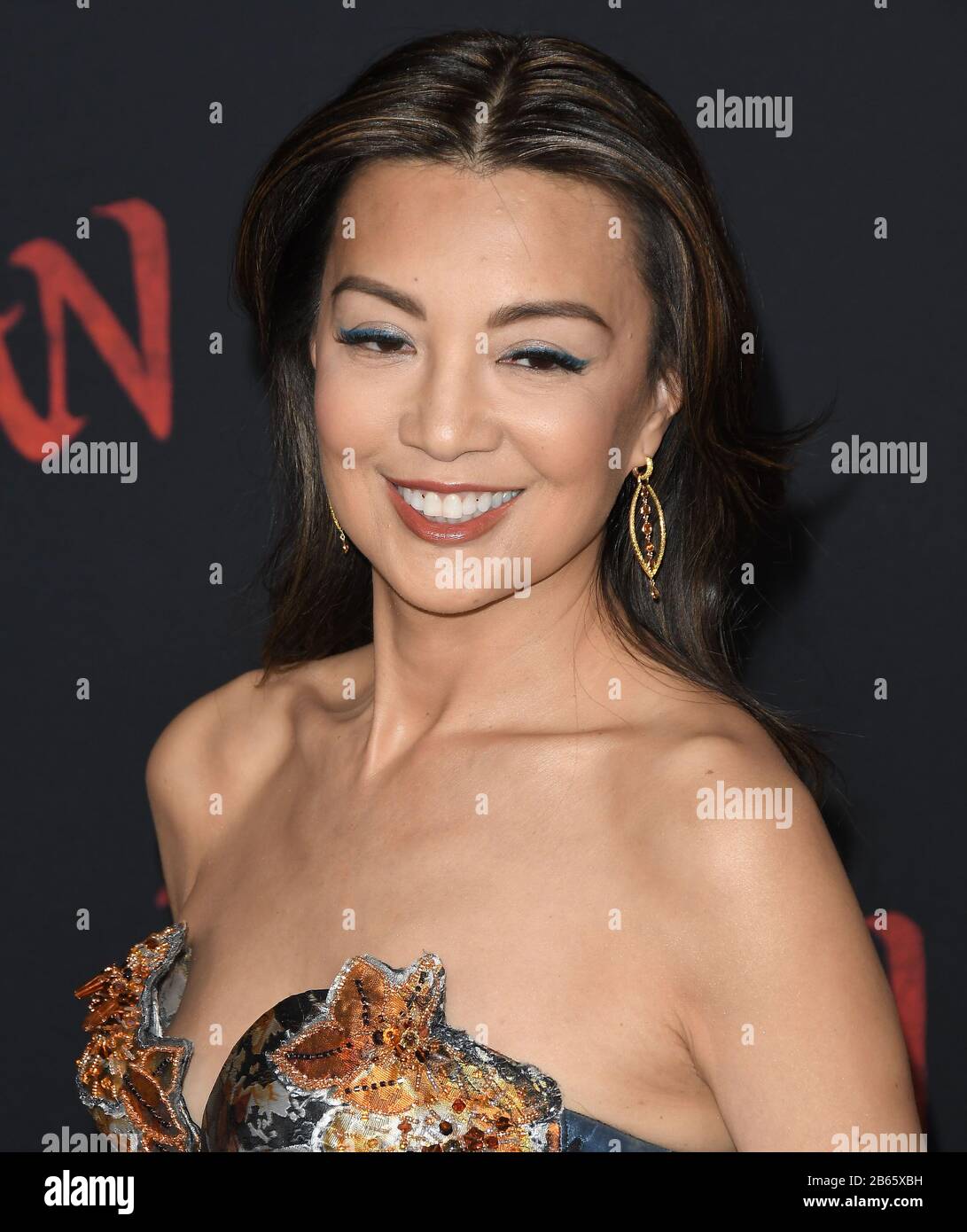 Los Angeles Usa 09th Mar 2020 Ming Na Wen Arrives At The Disneys Mulan World Premiere Held 8824