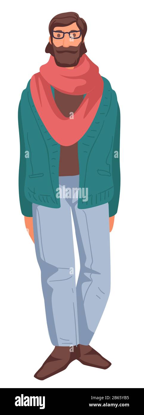 Middle aged older man Stock Vector Images Alamy