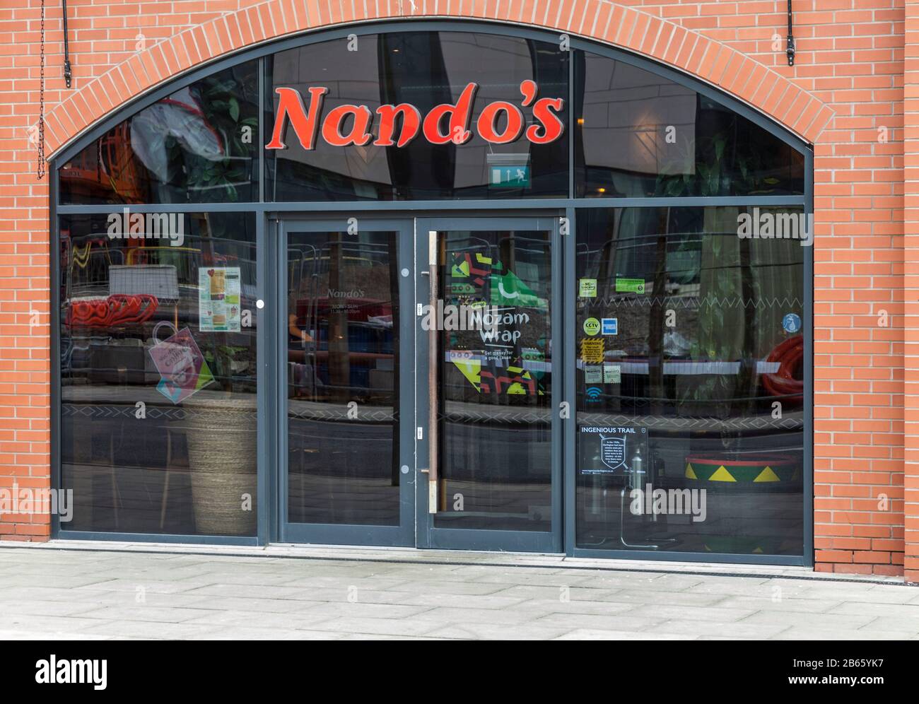 Nando's restaurant in Darlington,England,UK Stock Photo - Alamy