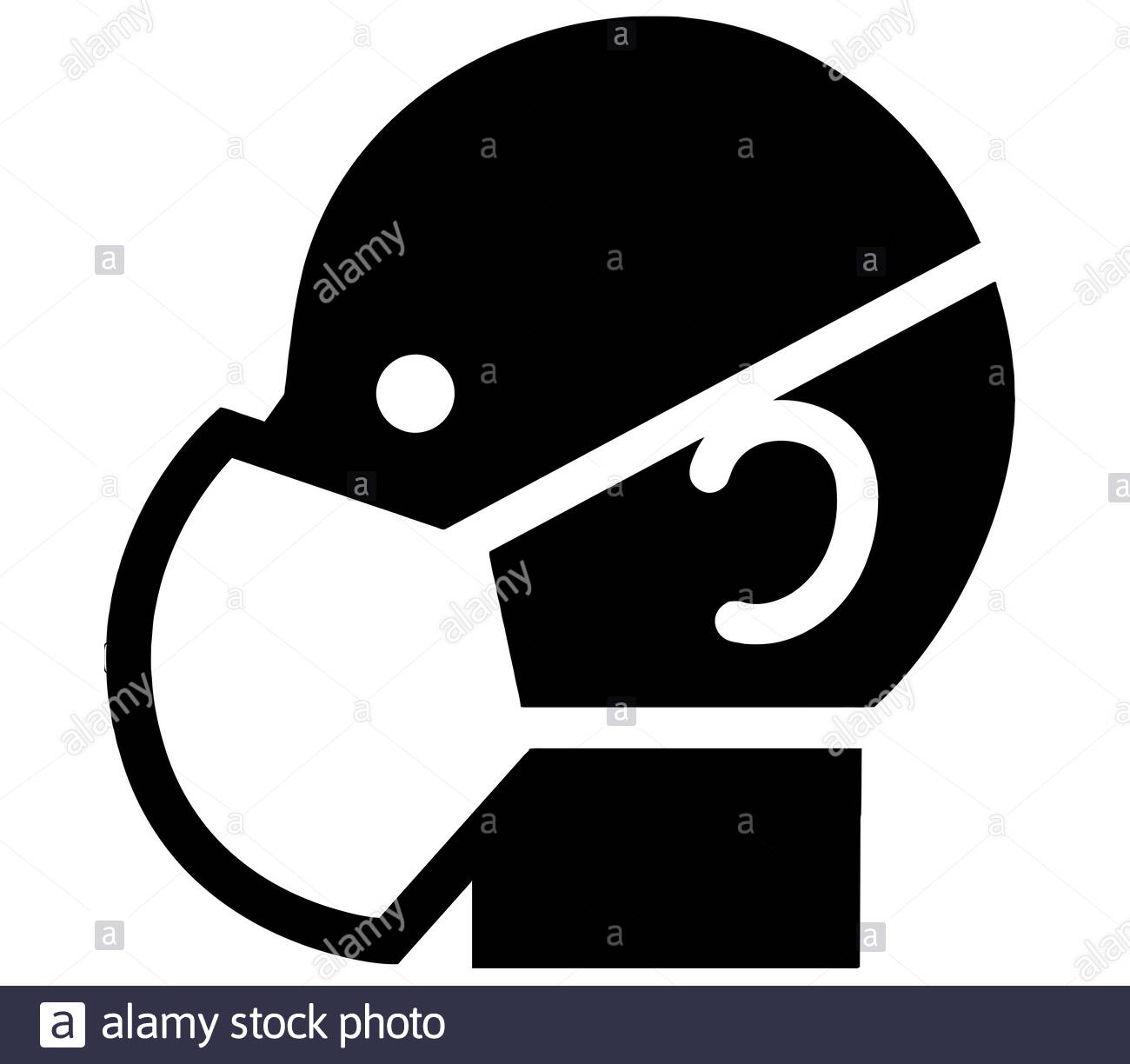 mask protection virus black mask protection virus black