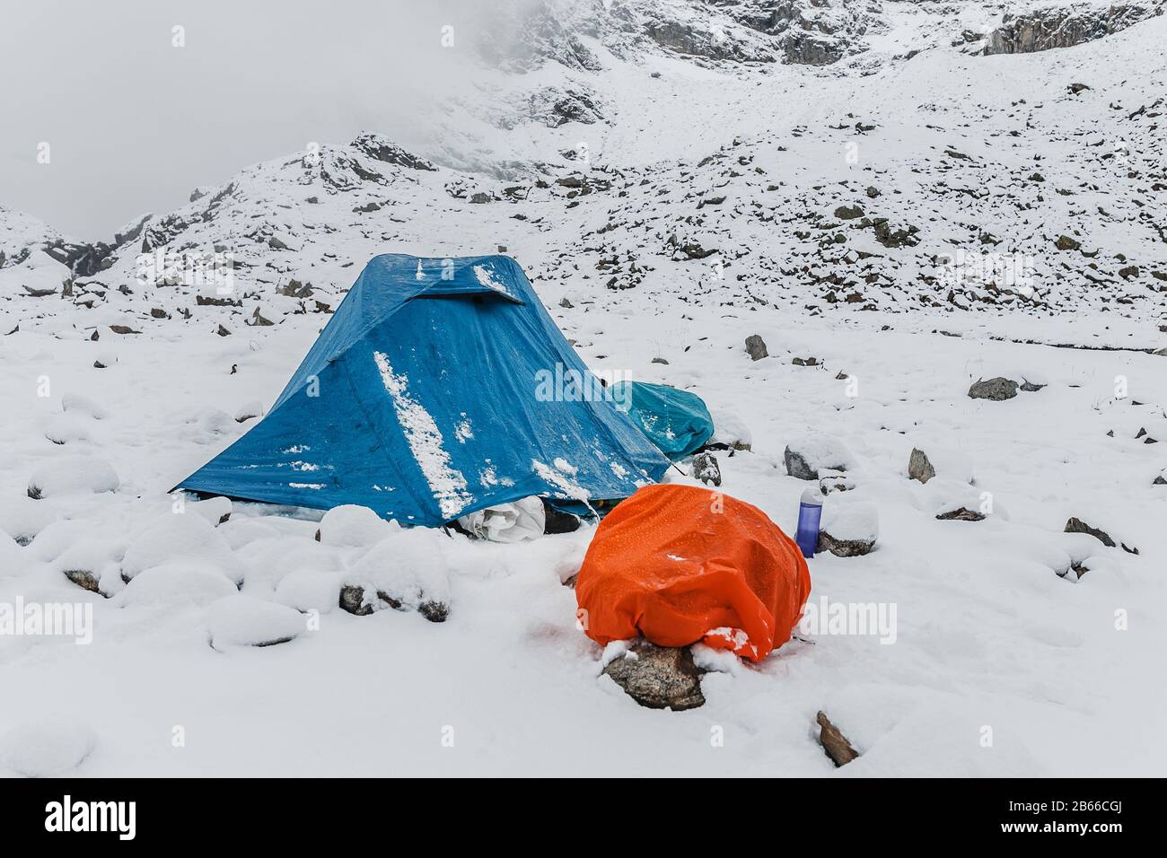 winter survival tent