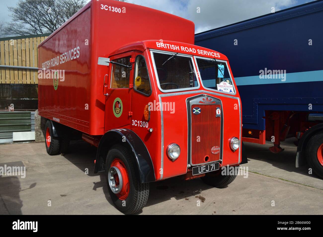 BRS Albion at Transport Rally in Kirkby Stephen England Stock Photo