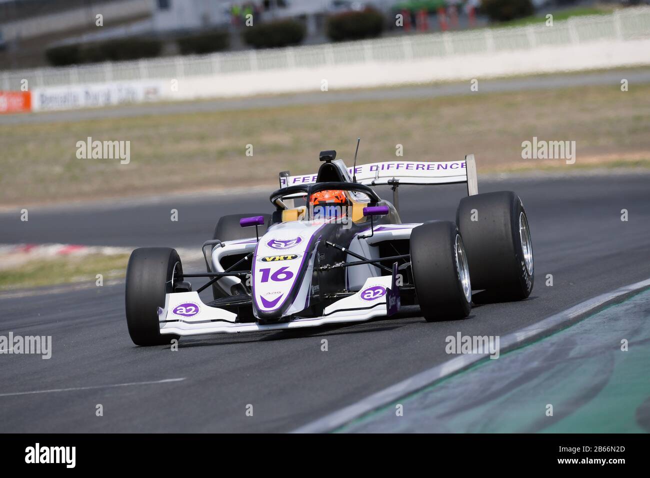 Jack Aitken (GBR), Team BRM. S5000. Winton Test. Winton Raceway, Winton, Victoria. 10th March 2020 Stock Photo