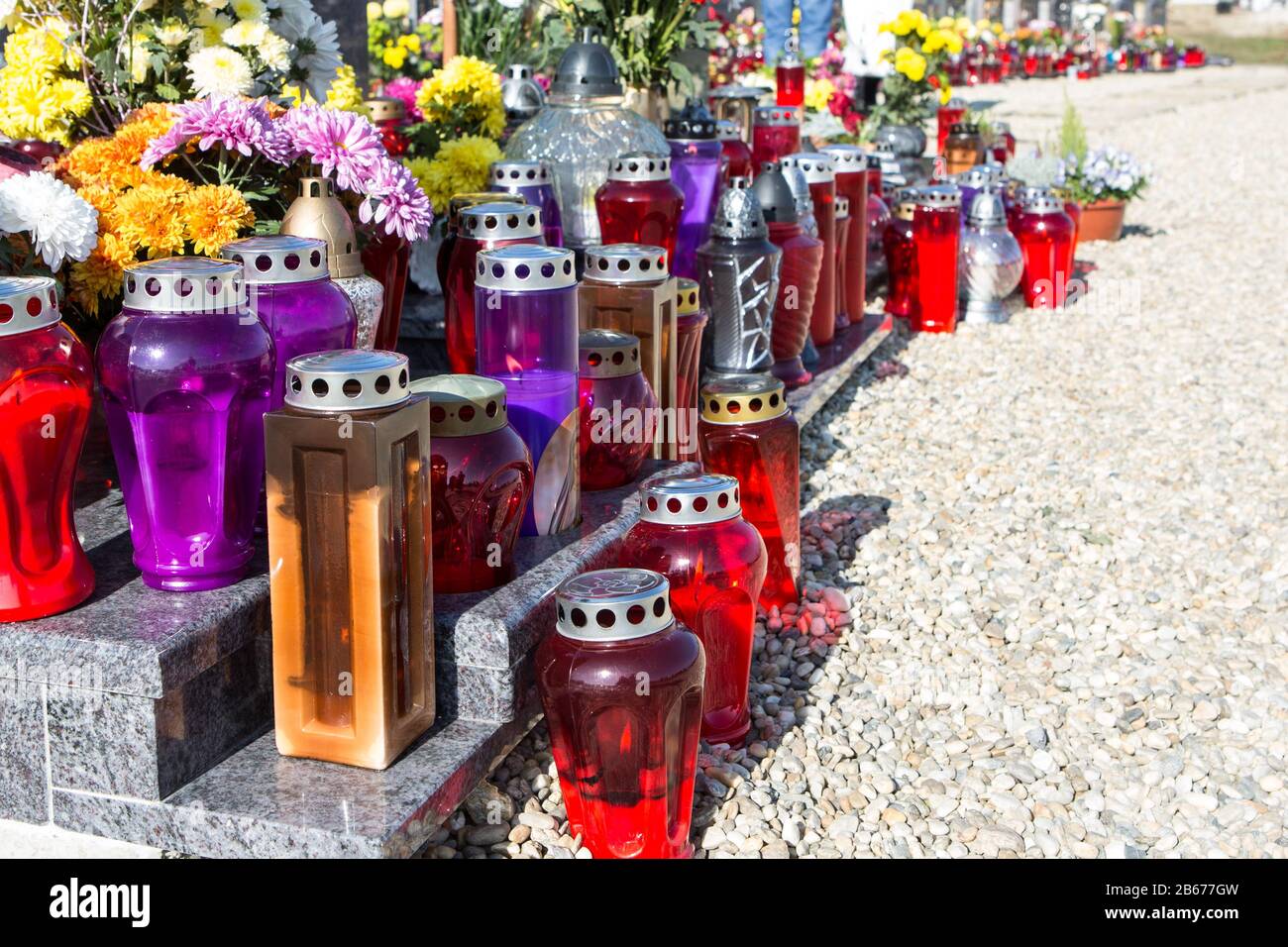 People Remembering Their Loved Ones Who Died Stock Photo - Alamy