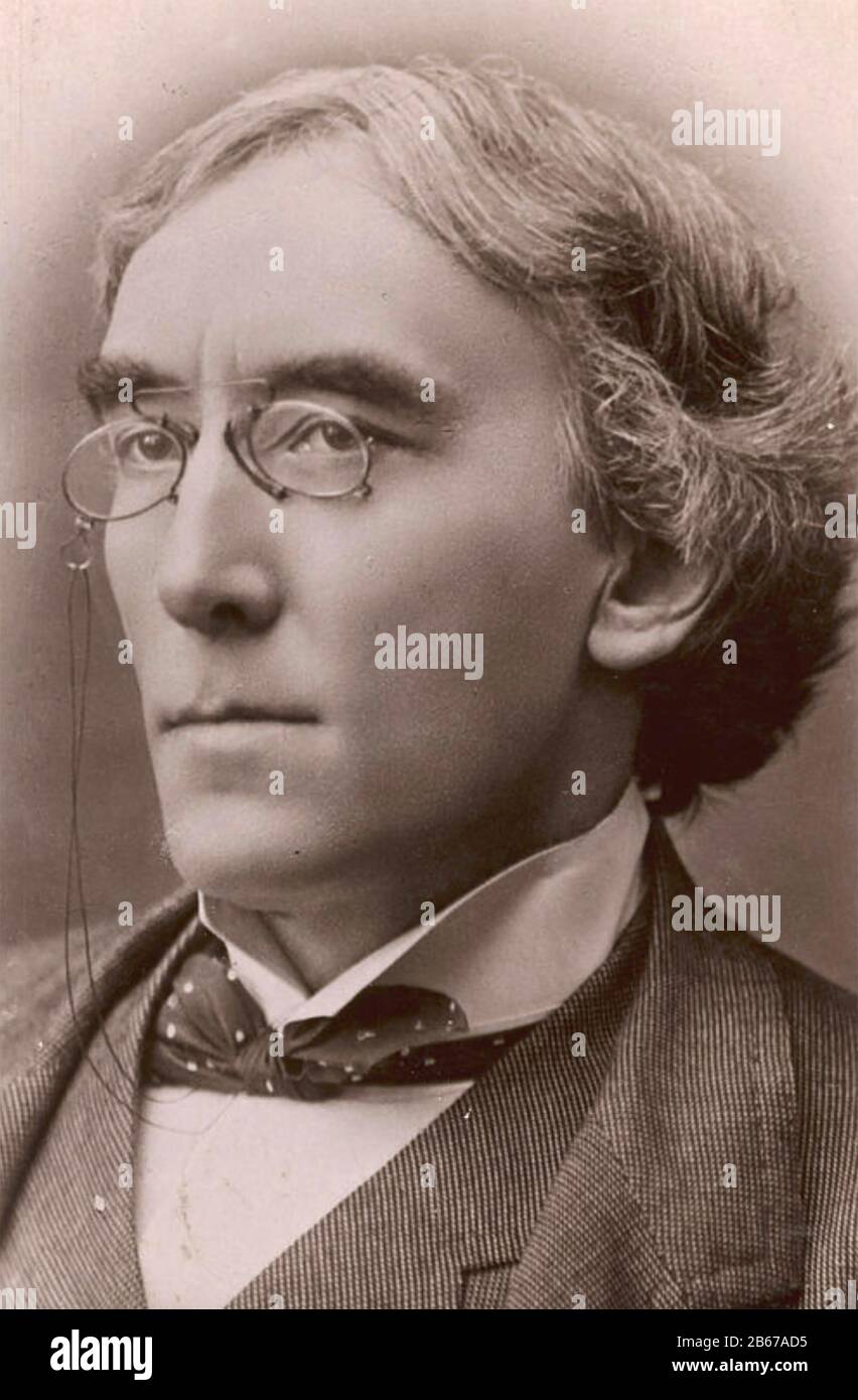 HENRY IRVING (1838-1905) English stage actor and manager Stock Photo
