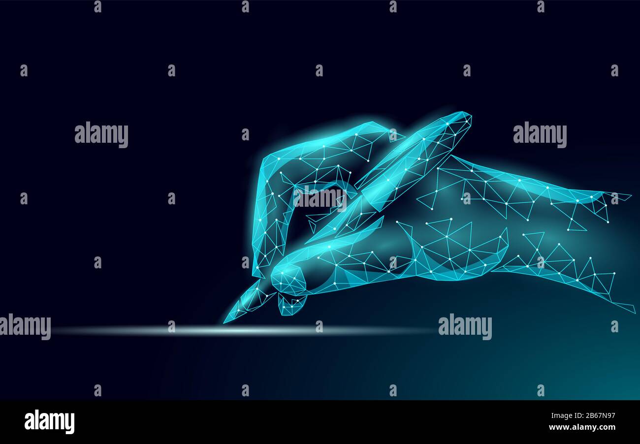 Hand writing sign web Stock Vector