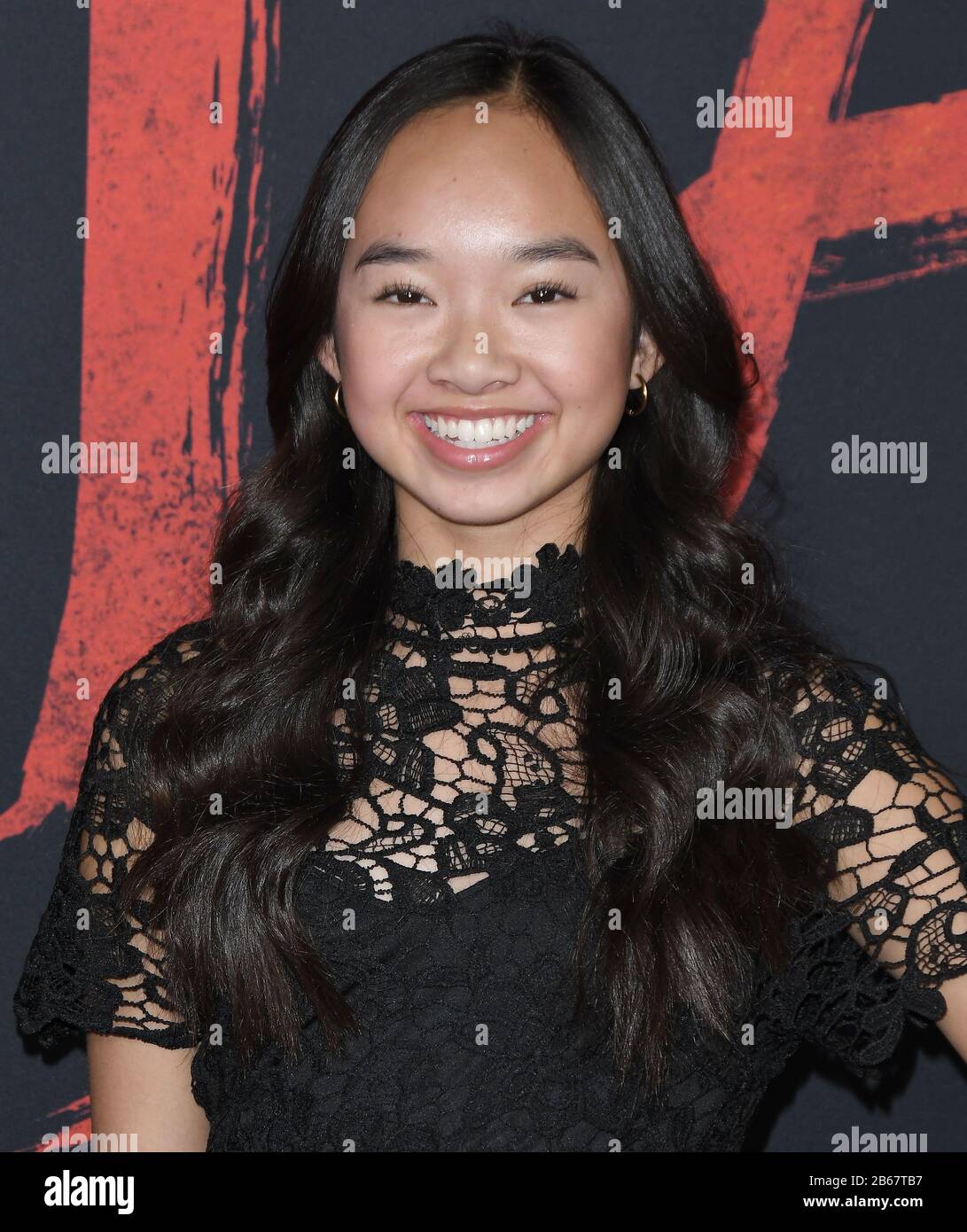 Los Angeles, USA. 09th Mar, 2020. Nicole Laeno arrives at the Disney's