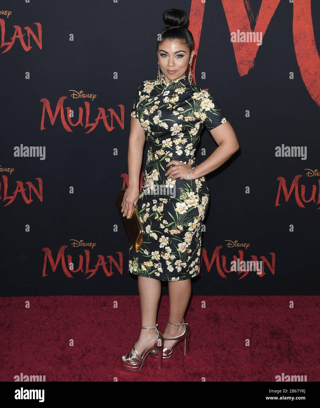 Brandi King arrives at the Disney’s MULAN World Premiere held at the