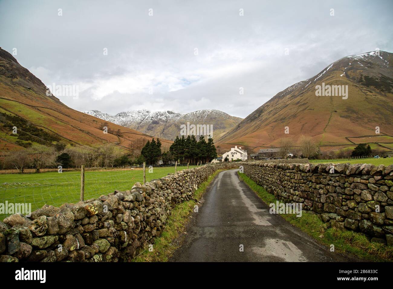 Inn at Wasdale Head Stock Photo