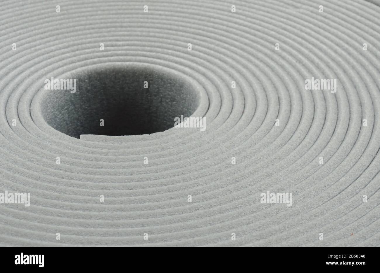 gray fiber insulation sheet keep by rolling Stock Photo Alamy