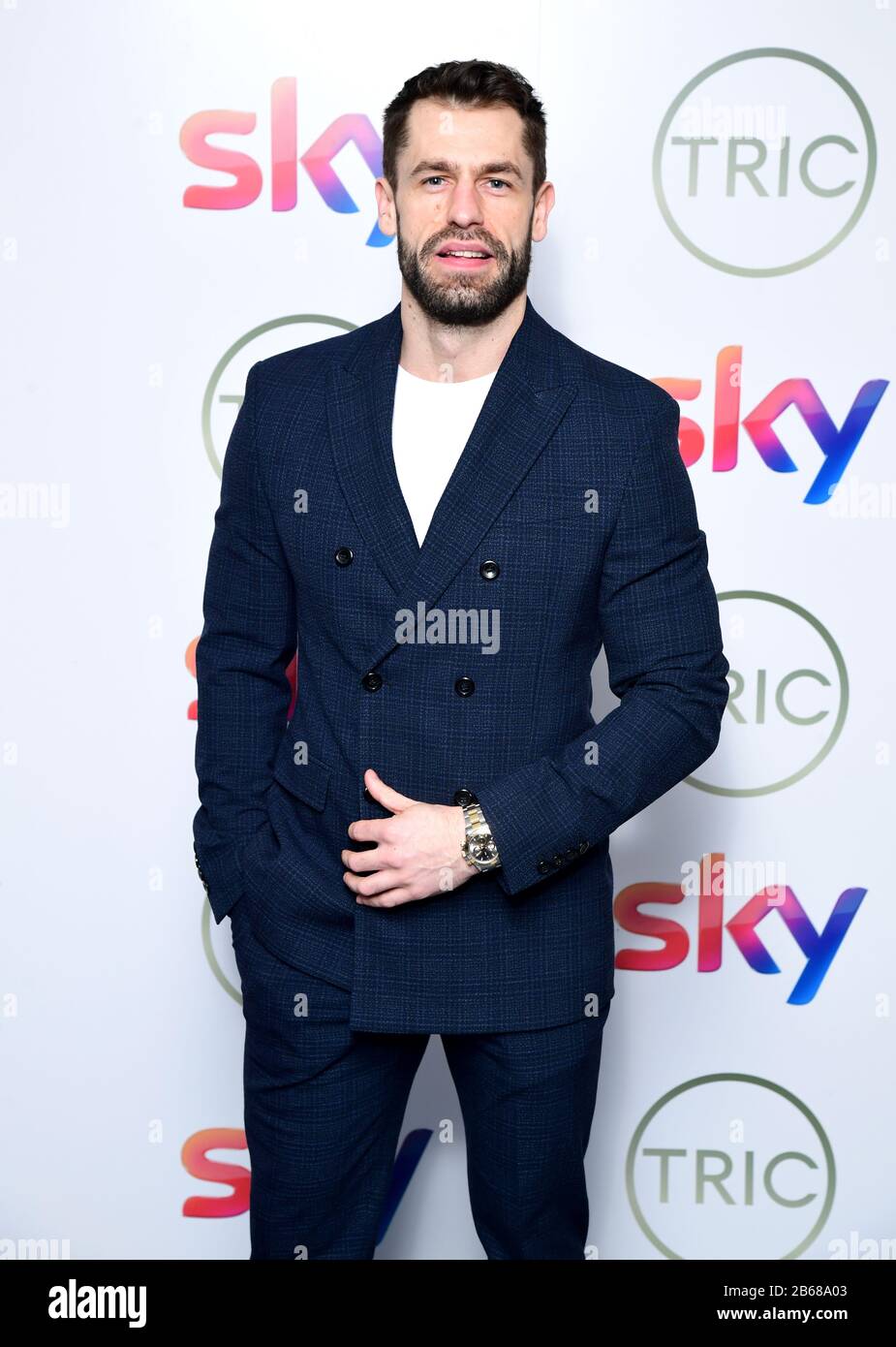 Kelvin Fletcher attending the TRIC Awards 2020 held at the Grosvenor