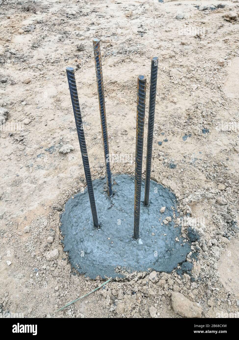 Concrete pile hi-res stock photography and images - Alamy