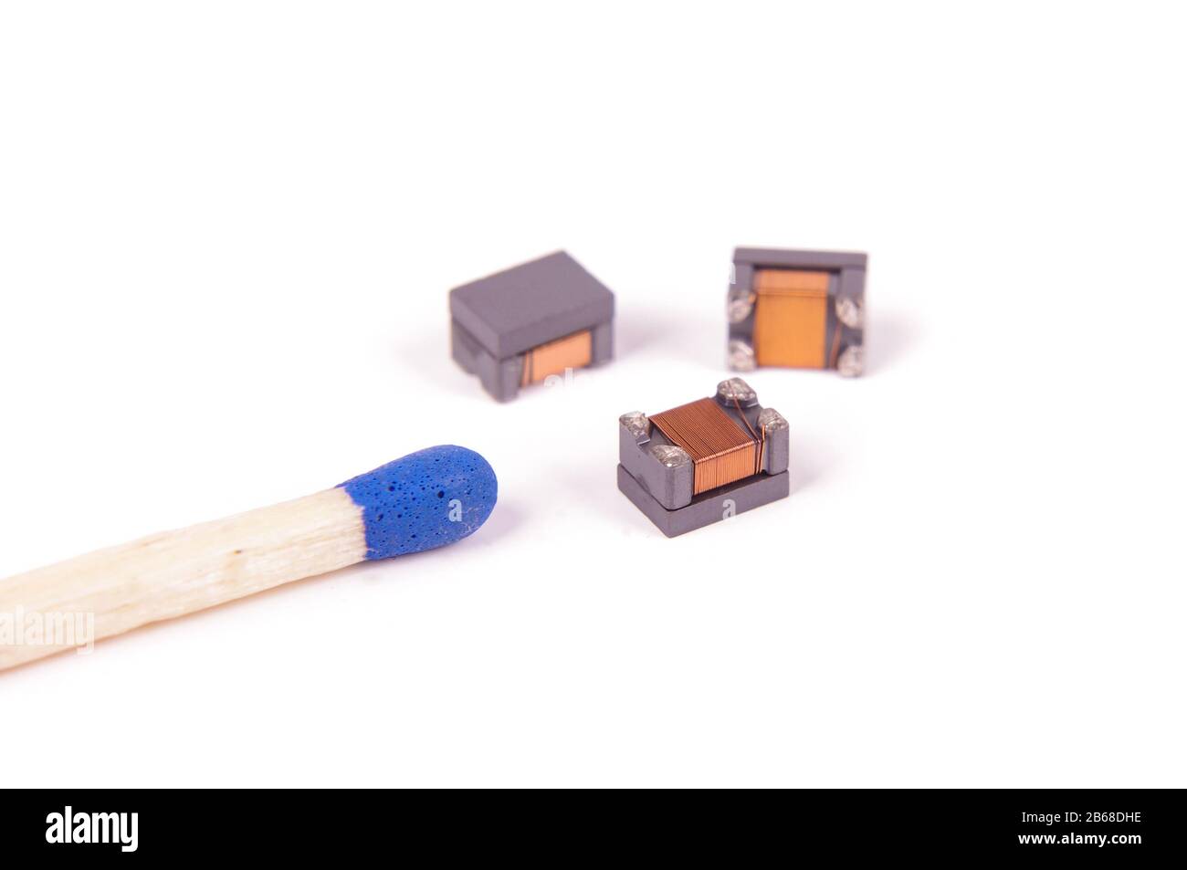 High integrity electronics component common mode choke Stock Photo Alamy