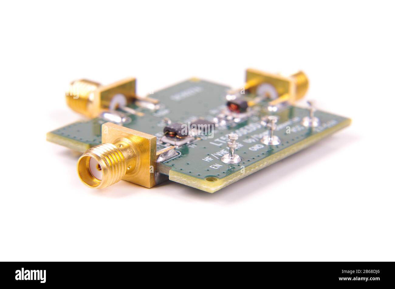 Radio Frequency microwave mixer evaluation Printed circuit board