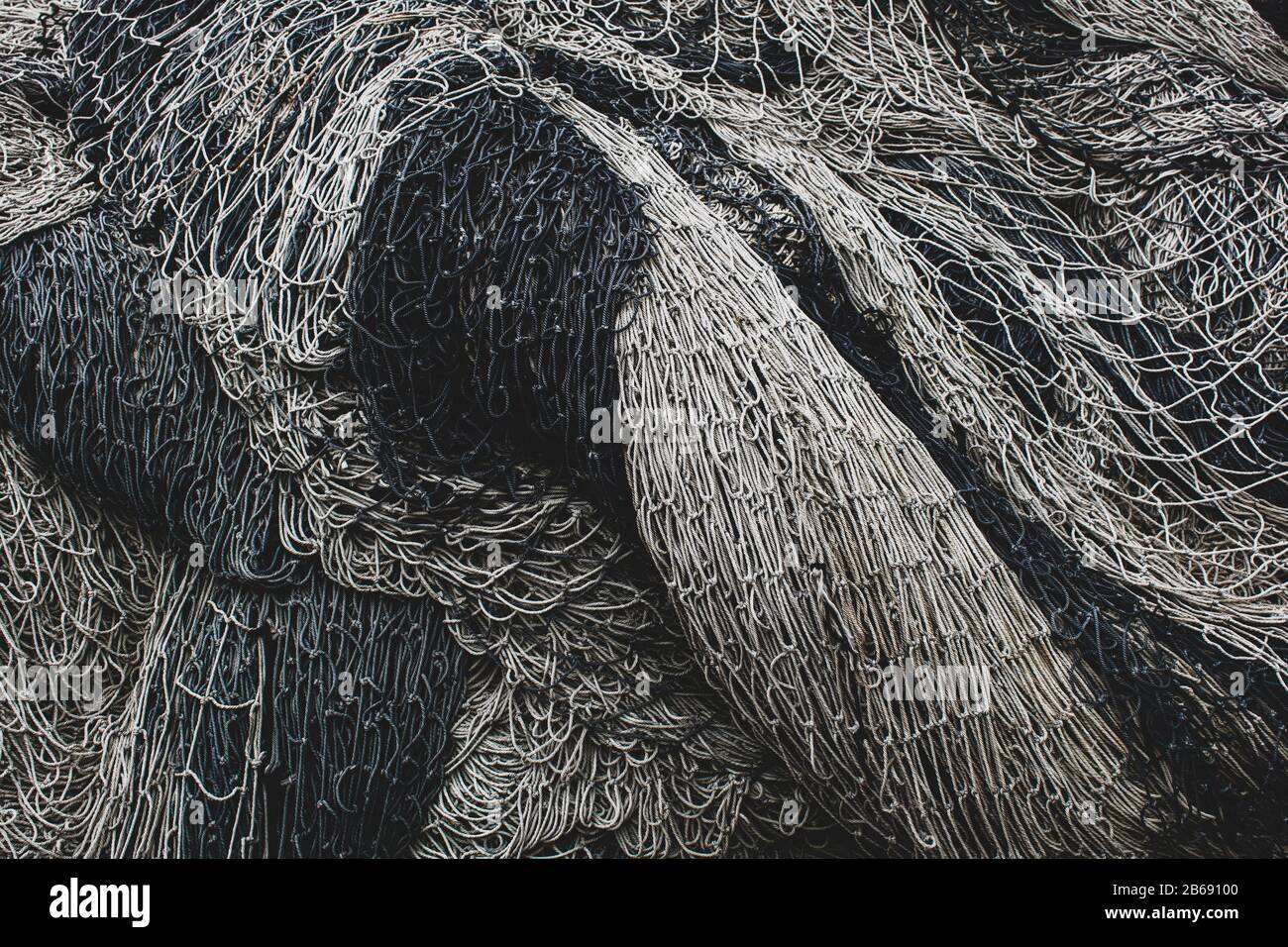 Gill net Black and White Stock Photos & Images - Alamy