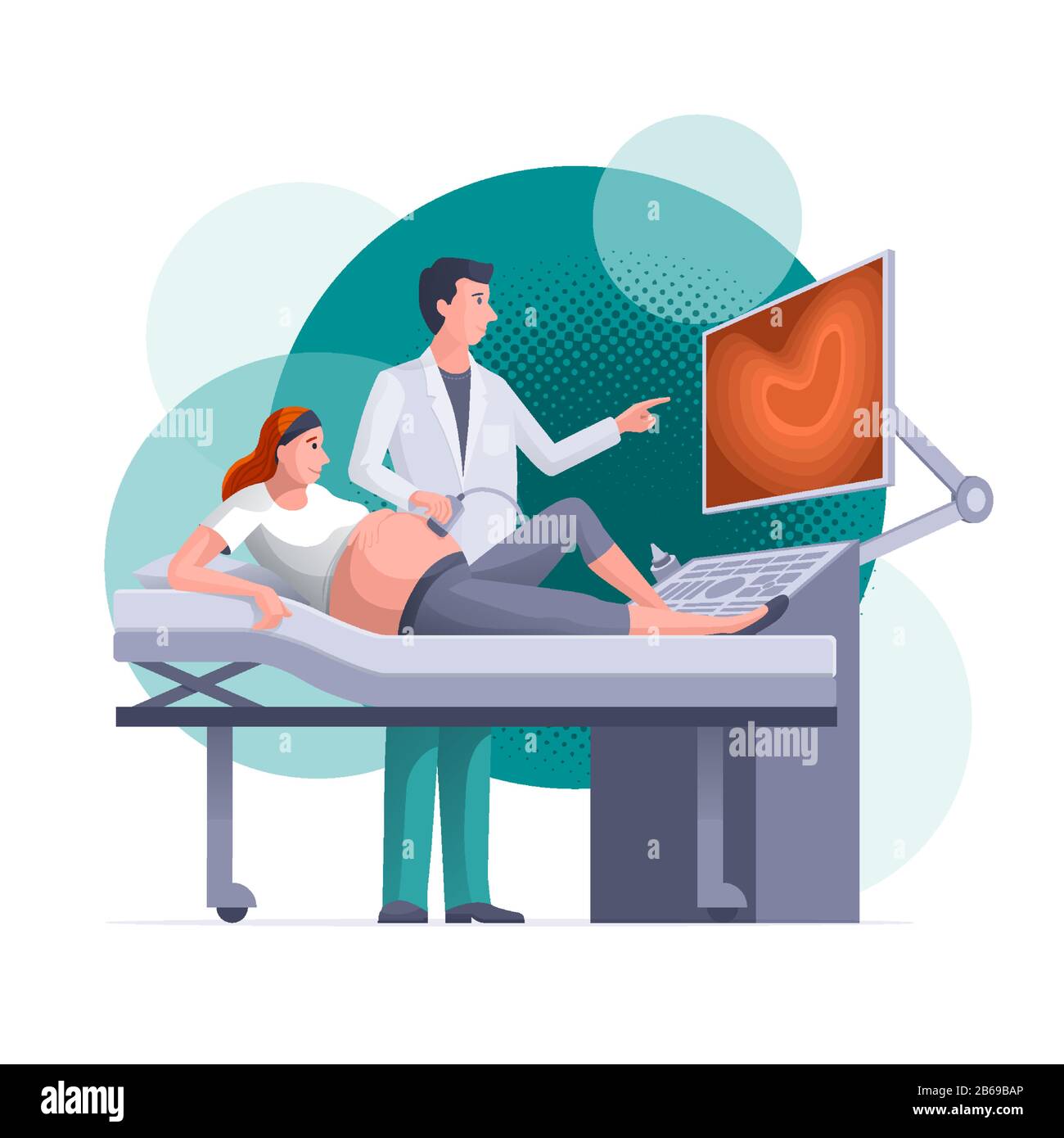 ultrasound technician cartoon