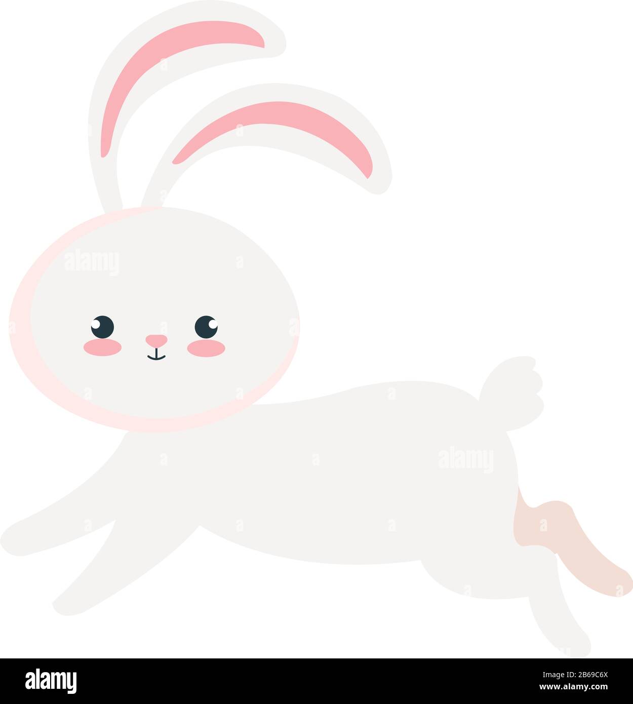 cute rabbit animal isolated icon Stock Vector Image & Art - Alamy