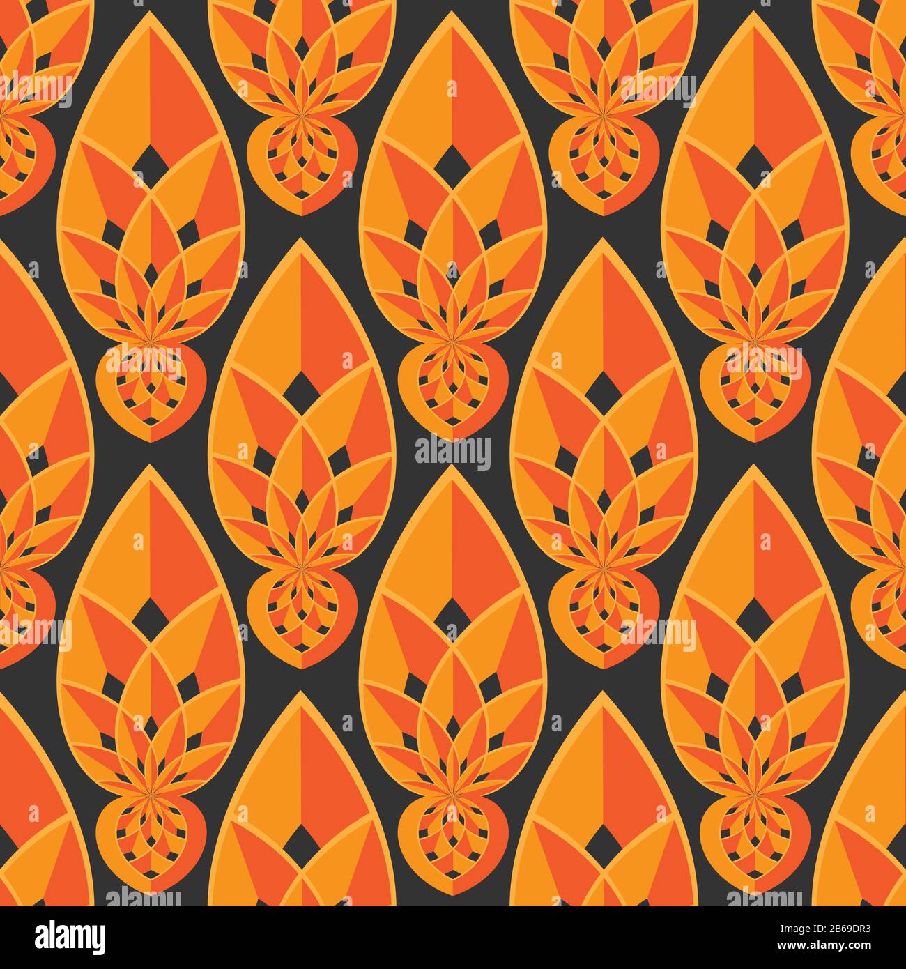 Seamless ornament pattern vector tile for multipurpose use in design Stock Vector