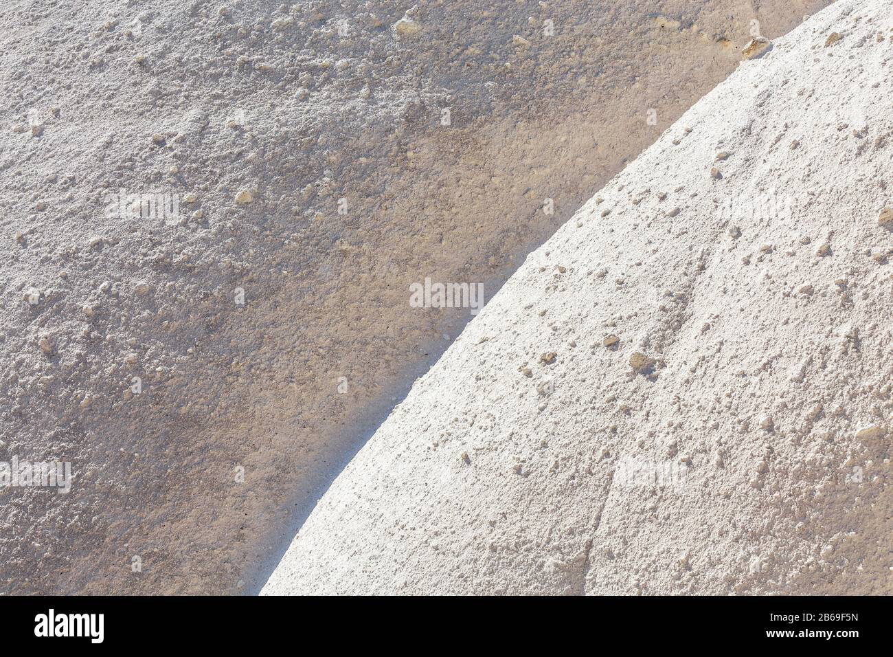 Tuff Wave White waves of volcanic tuff closeup abstract background from ...