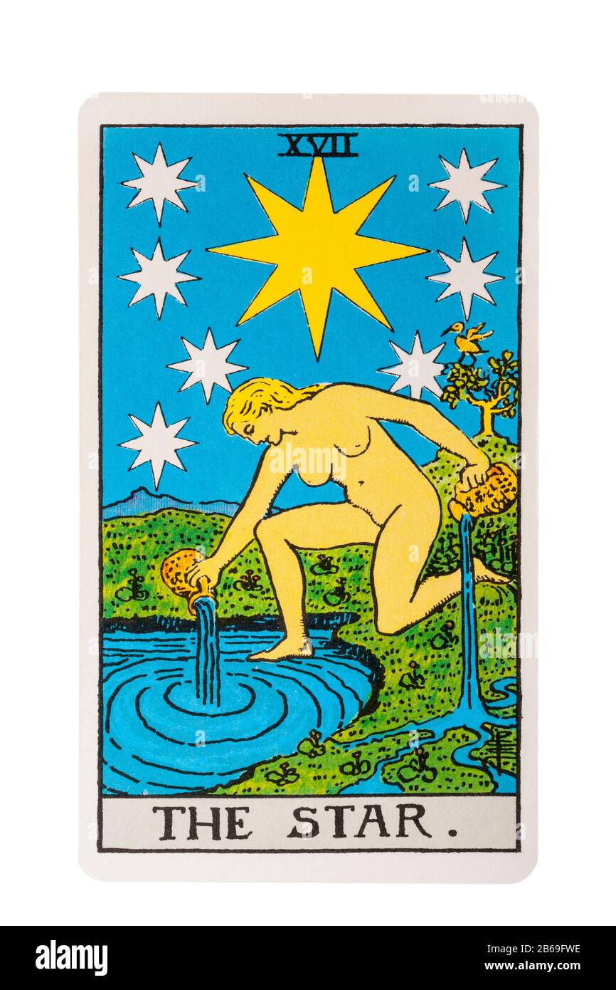 The star tarot card hi-res stock photography and images - Alamy