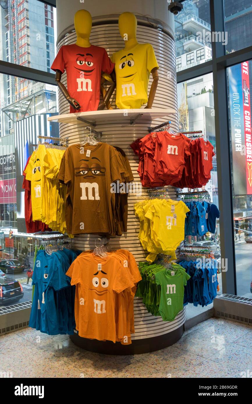 M&M's World Store, Times Square, NYC Stock Photo Alamy