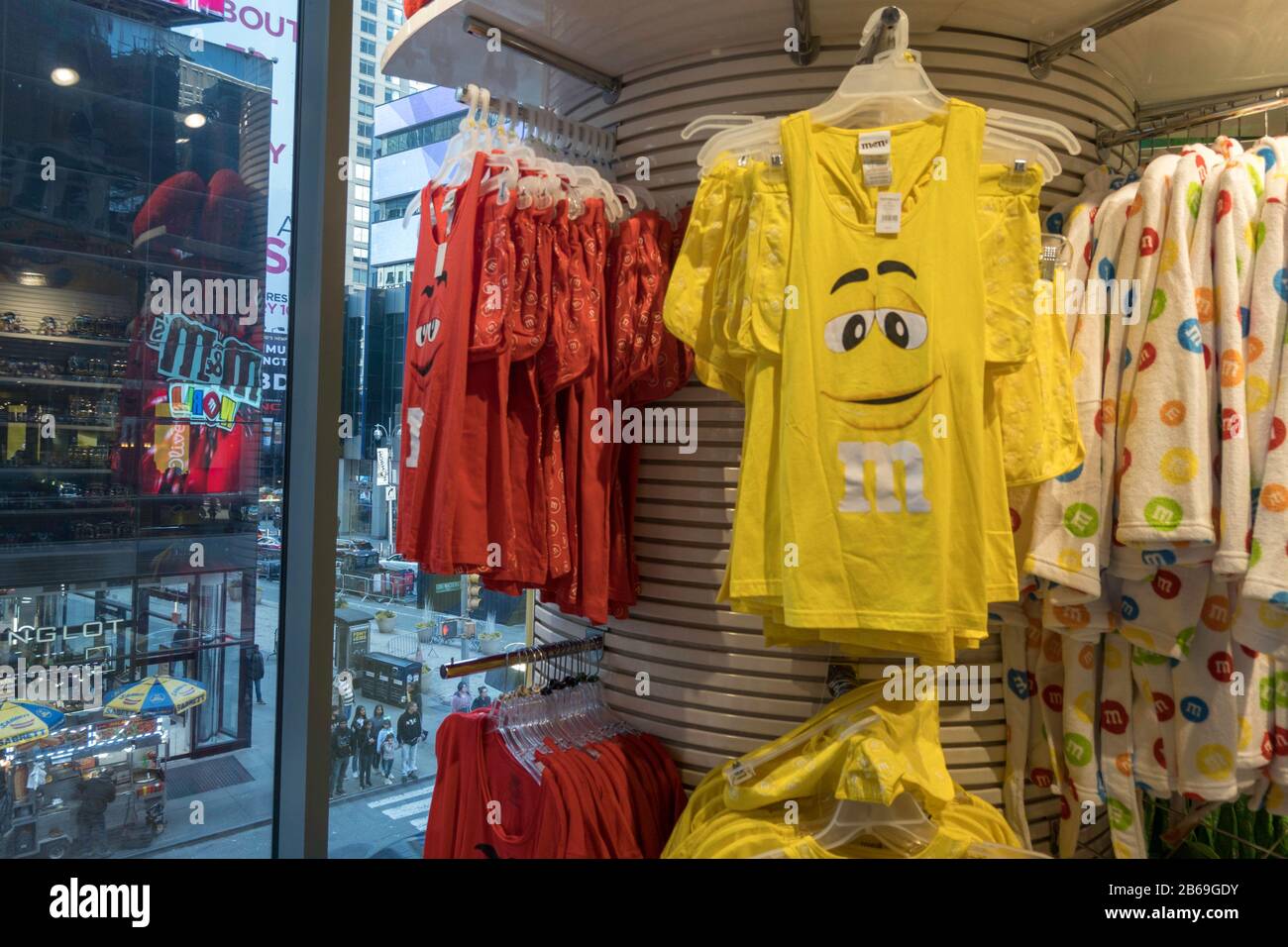 M&M's World Store, Times Square, NYC Stock Photo