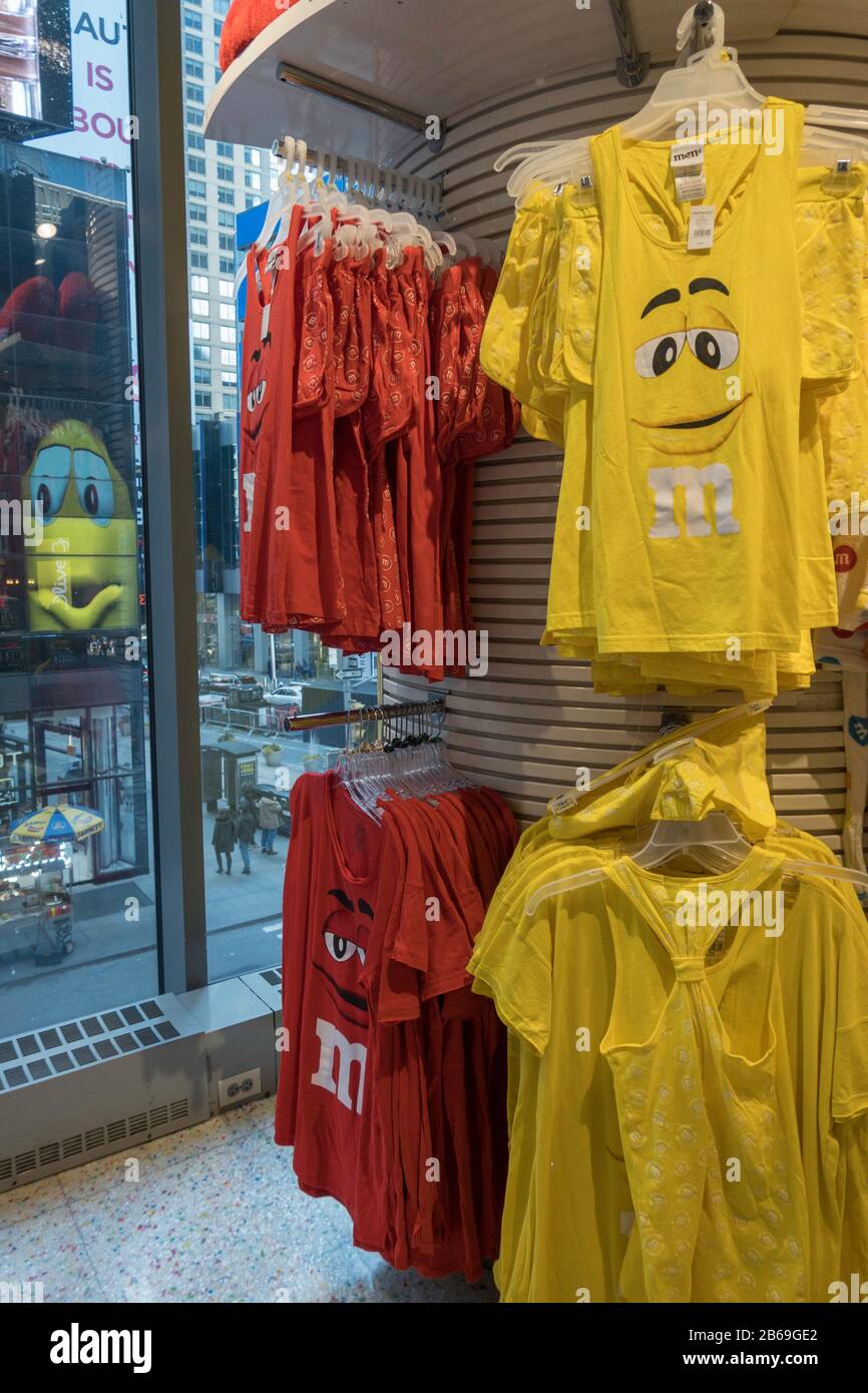 M&M's World Store, Times Square, NYC Stock Photo