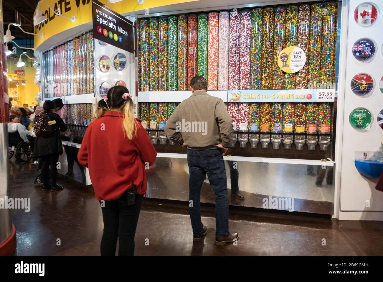 M&M's World Store, Times Square, NYC Stock Photo Alamy