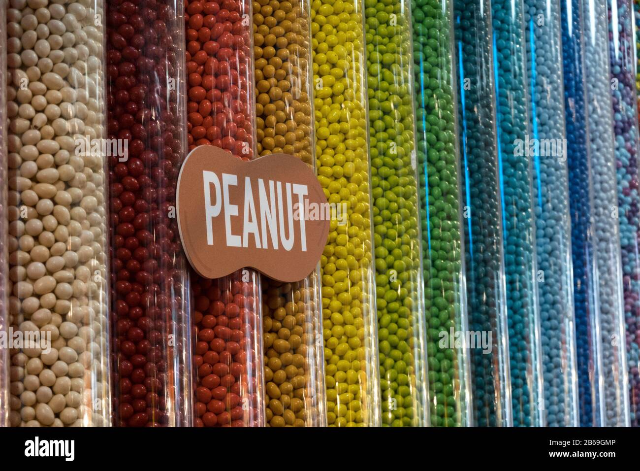 M&M's World Store, Times Square, NYC Stock Photo