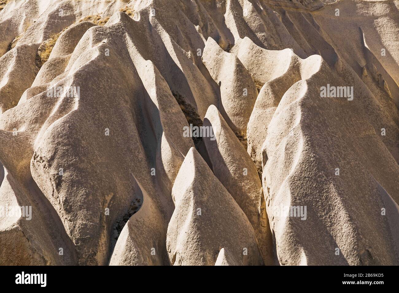 Tuff Wave Frozen volcanic tuff waves and scenic landscape of the Rose Valley in ...