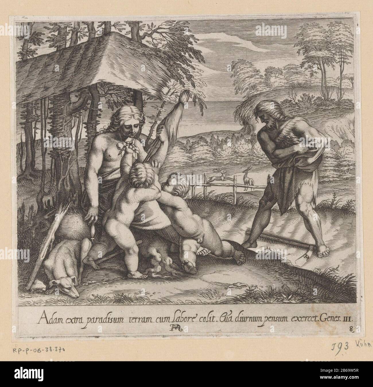 Adam and eve after the expulsion hi-res stock photography and images ...