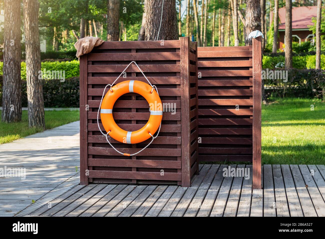 Changing room swimming pool hi-res stock photography and images - Alamy