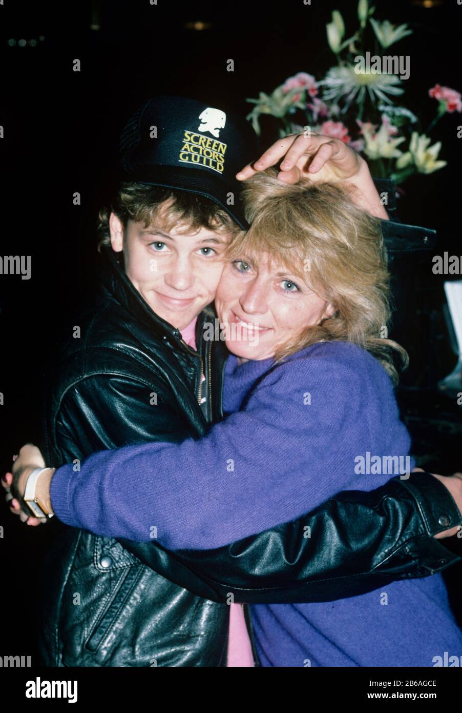 Corey Haim photographed in New York City, New York in 1987. Credit