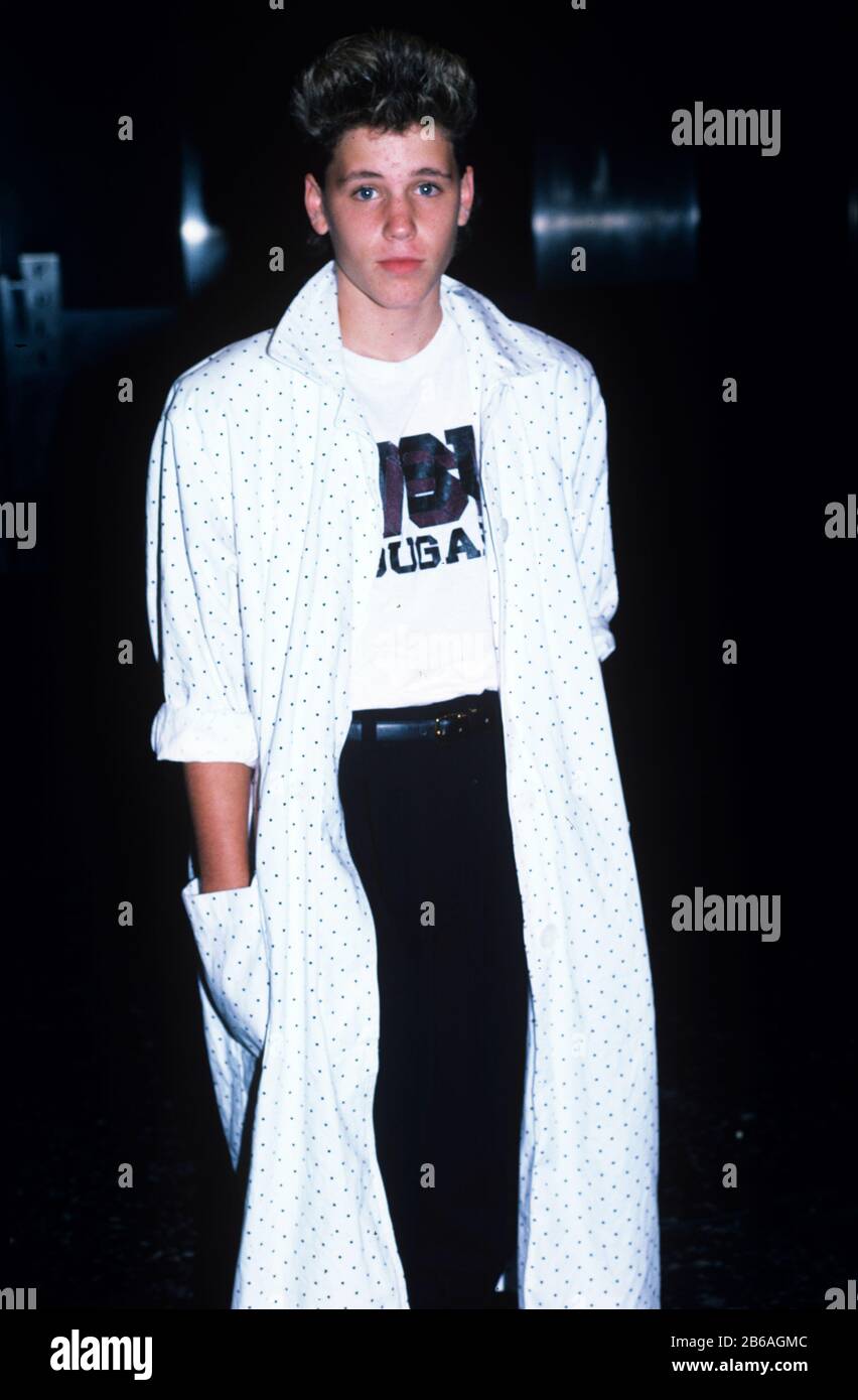 Corey Haim photographed in 1987. Credit Walter McBride/MediaPunch