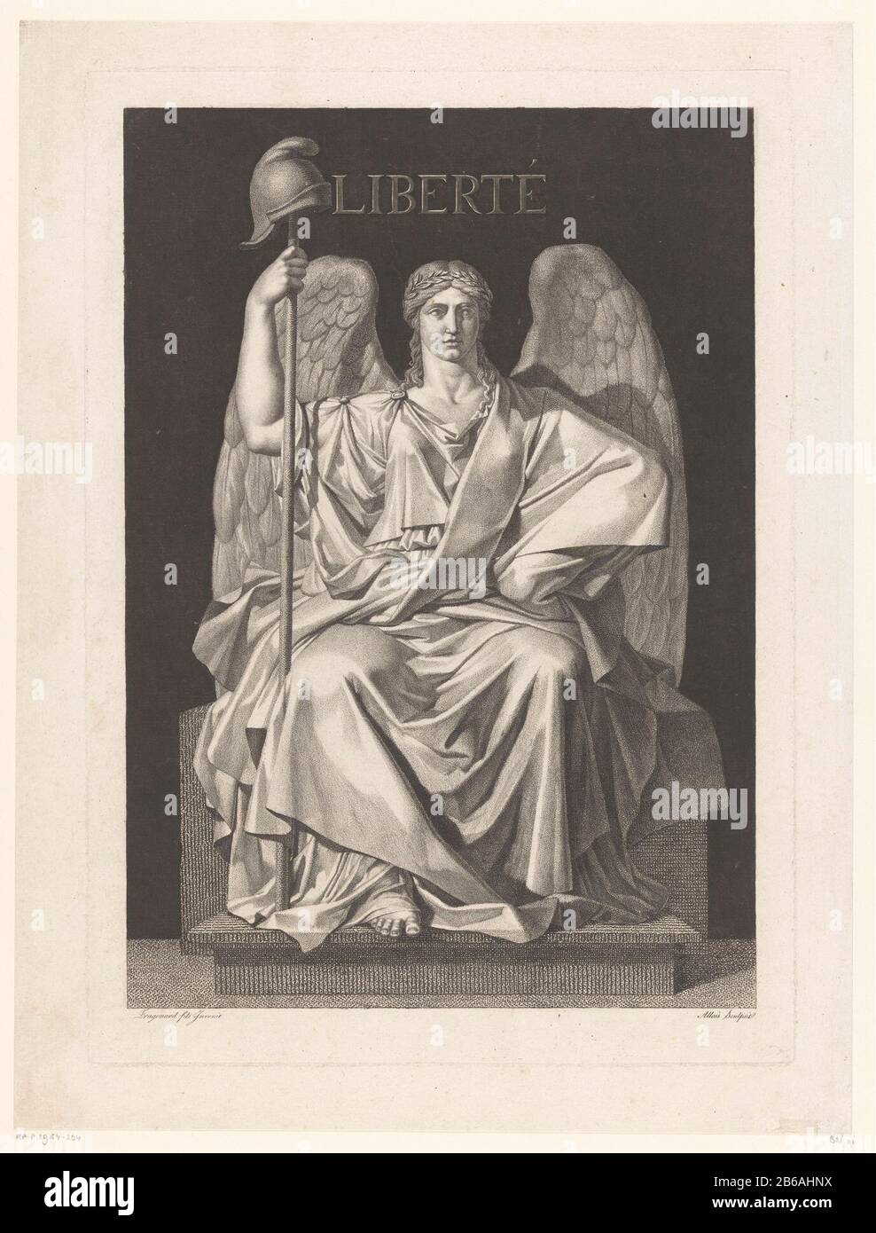 Allegorical Representation Of The Vrijheidliberte Title Object Object Type Picture Item Number Rp P 1954 4catalogusreferentie Nagler Meyer 2leblanc 13iff 18e Siecle 91 Inscriptions Brands Collector S Mark Verso Stamped Lugt