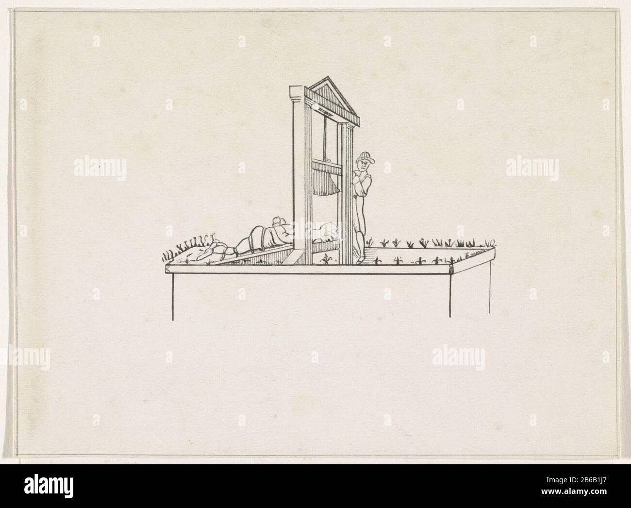 Guillotine Drawing