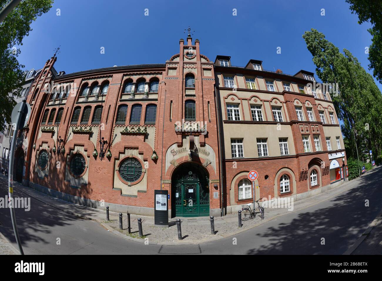 Stadtbad Charlottenburg, Krumme Strasse, Charlottenburg, Berlin, Deutschland Stock Photo